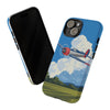 Vintage Airplane Phone Case | Tough Cases, Aviation Gift, Pilot Accessory, Cloud Design, Unique Phone Cover