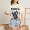 Travel Passport T-Shirt — Explore, Experience, Repeat Graphic Tee
