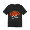 Not All Who Wander Are Lost Mountain T-Shirt — Retro Outdoor Hiking Tee