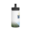 Stainless Steel Travel Water Bottle - Explore the World, Outdoor Adventure Hydration Flask, Eco-Friendly Sports Bottle, Hiking Gear, [...]