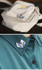 Ride the Wind And Waves Brooch Delicate Blue Metal Brooch Creative Decoration Badge Brooch