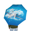 Sky Traveler Foldable Umbrella with Airplane Design