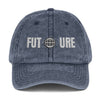 Vintage Cap with 'FUTURE' Embroidery - Trendy Adjustable Hat
