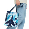 Jet Fighter Tote Bag — Military Aircraft Airshow AOP Tote