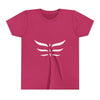 Youth Tee — 'FLY' Wing Graphic Kids T‑Shirt, Motivational Casual Top for Boys & Girls