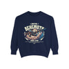 Retro-Inspired Graphic Sweatshirt, Casual Wear, Gifts for Him/Her, Comfortable Lounge Sweatshirt, Vintage Style Apparel