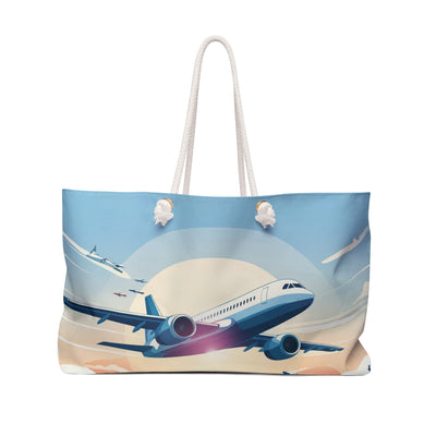 Travel Weekender Bag, Stylish Tote for Vacations, Gym, Overnight Trips, Airplane, Weekend Getaways, Travel Lover Gift