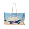 Travel Weekender Bag, Stylish Tote for Vacations, Gym, Overnight Trips, Airplane, Weekend Getaways, Travel Lover Gift