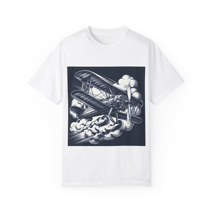 Vintage Airplane Graphic Unisex T-Shirt - Adventure Style Tee