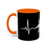 Pilot Heartbeat Coffee Mug — Airplane ECG Travel Lover Gift (11/15oz)
