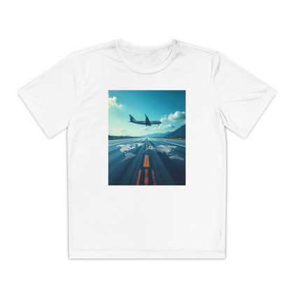 Youth Competitor Tee - Airplane Adventure Graphic T-Shirt