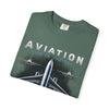 Aviation Graphic T-Shirt — 'Aviation: Life in the Sky' Airplane Tee for Pilots & Travel Fans