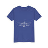 Airplane Mode Youth Tee — Kids Graphic Plane T-Shirt