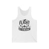 Flight Attendant Tank Top — Vintage Airline Crew Graphic Tank