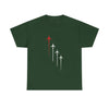 Airplane Formation Tee — Red Lead Jet Graphic T-Shirt