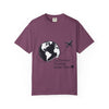 Travel Couple T-Shirt — "Different Places, Same Soul" Globe & Plane Tee