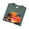 Let's Go Somewhere New T-Shirt - Retro Beach Sunset Travel Tee