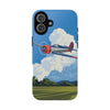 Vintage Airplane Phone Case | Tough Cases, Aviation Gift, Pilot Accessory, Cloud Design, Unique Phone Cover