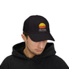Vintage Sunset Dad Cap - "The World is Your Playground"