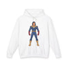 Superhero Unisex Lightweight Hooded Sweatshirt - Perfect for Fans & Everyday Wear