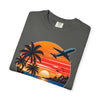 Let's Go Somewhere New T-Shirt - Retro Beach Sunset Travel Tee