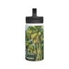Tropical Travel Water Bottle, Adventure Hydration, Eco-Friendly Insulated Flask, Perfect for Outdoors, Gifts for Travelers