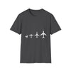 Airplane Silhouette T-Shirt — Minimal Travel Tee