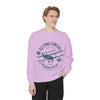 Flying Circus Adventure Sweatshirt, Unisex Garment-Dyed Pullover, Vintage Airplane Gift, Cozy Fall Apparel, Aviation Enthusiast Top