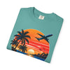 Let's Go Somewhere New T-Shirt - Retro Beach Sunset Travel Tee