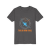 Youth Tee — 'This Is How I Roll' Airplane Speedometer Design
