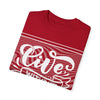 Live Without Regrets Unisex Garment-Dyed T-Shirt