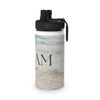 Beach-Themed Stainless Steel Water Bottle, Dream Getaway Sports Lid, Summer Hydration, Eco-Friendly Gift, Travel Essential, Fitness [...]