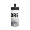 Adventure-Ready Stainless Steel Water Bottle, Explore Nature, Travel Mug, Hiking Gear, Eco-Friendly Water Bottle, Outdoorsy Gift