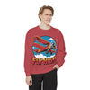Fly High Vintage Airplane Sweatshirt, Unisex Crewneck Top, Cozy Gift for Aviation Lovers, Travel Lovers, Birthday Gift