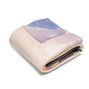 Cozy Arctic Fleece Blanket - Airplane Sunset Design, Travel Gift, Home Decor, Chill Evenings, Warmth for Adventures