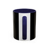 Pilot Pup Coffee Mug — Black Accent Ceramic Mug with Aviator Dog Design (11/15oz)