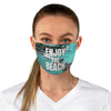 Beach Vibes Fabric Face Mask | Summer Accessory, Travel Gear, Fun In The Sun, Outdoor Activities, Gift For Beach Lovers