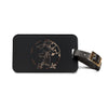 Travel Luggage Tag — Rose Gold World Map & Airplane