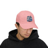 Explore Dream Discover Dad Cap - Adventure Inspired White Baseball Hat