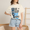 Eat Sleep Fly Repeat T-Shirt — Pilot & Aviation Travel Tee
