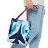 Jet Fighter Tote Bag — Military Aircraft Airshow AOP Tote
