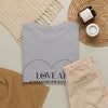 Love at First Flight T‑Shirt – Travel Plane Heart Tee