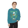Cool Duck Graphic Sweatshirt, Unisex Sweatshirt, Casual Wear, Streetwear Style, Unique Gift, Cozy Layering Essential