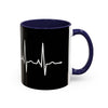 Pilot Heartbeat Coffee Mug — Airplane ECG Travel Lover Gift (11/15oz)