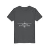 Airplane Mode Youth Tee — Kids Graphic Plane T-Shirt
