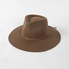 Ribbon Bow Fashion Casual Crown Top Wool Jazz Hat