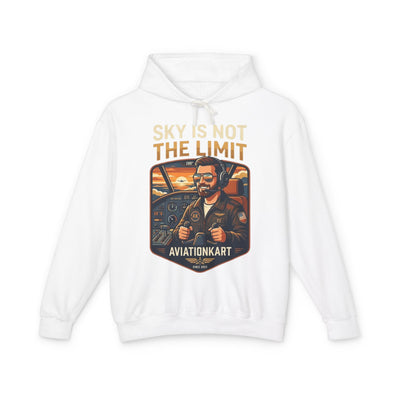 Sky Is Not The Limit Hoodie — Retro Pilot Aviation Sweatshirt