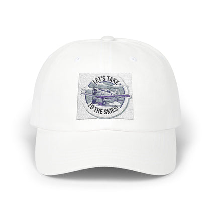 Vintage Plane Dad Cap – Let's Take to the Skies