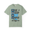 Eat Sleep Fly Repeat T-Shirt — Pilot & Aviation Travel Tee