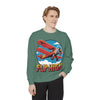 Fly High Vintage Airplane Sweatshirt, Unisex Crewneck Top, Cozy Gift for Aviation Lovers, Travel Lovers, Birthday Gift
